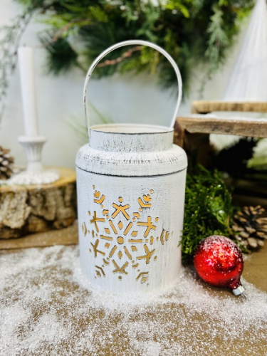 SNOWFLAKE LANTERN